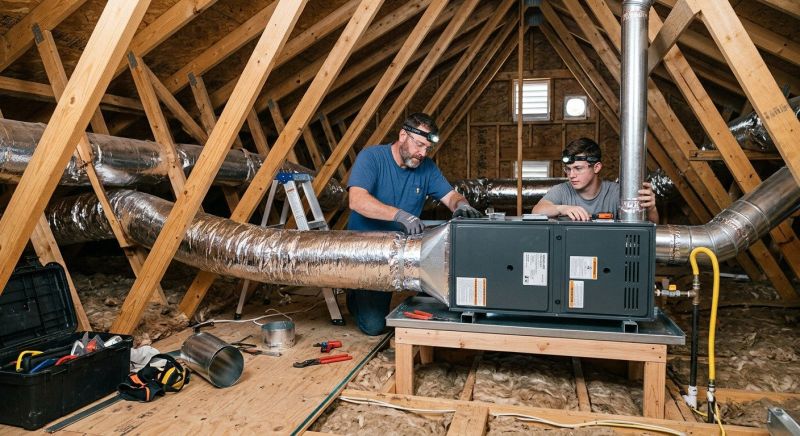 Attic Heating Installation in Columbus, OH