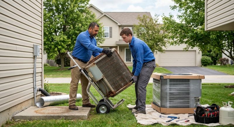 Central Air Unit Replacement in Annapolis, MD