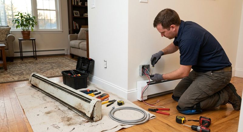 Wall Heating Installation in Annapolis, MD